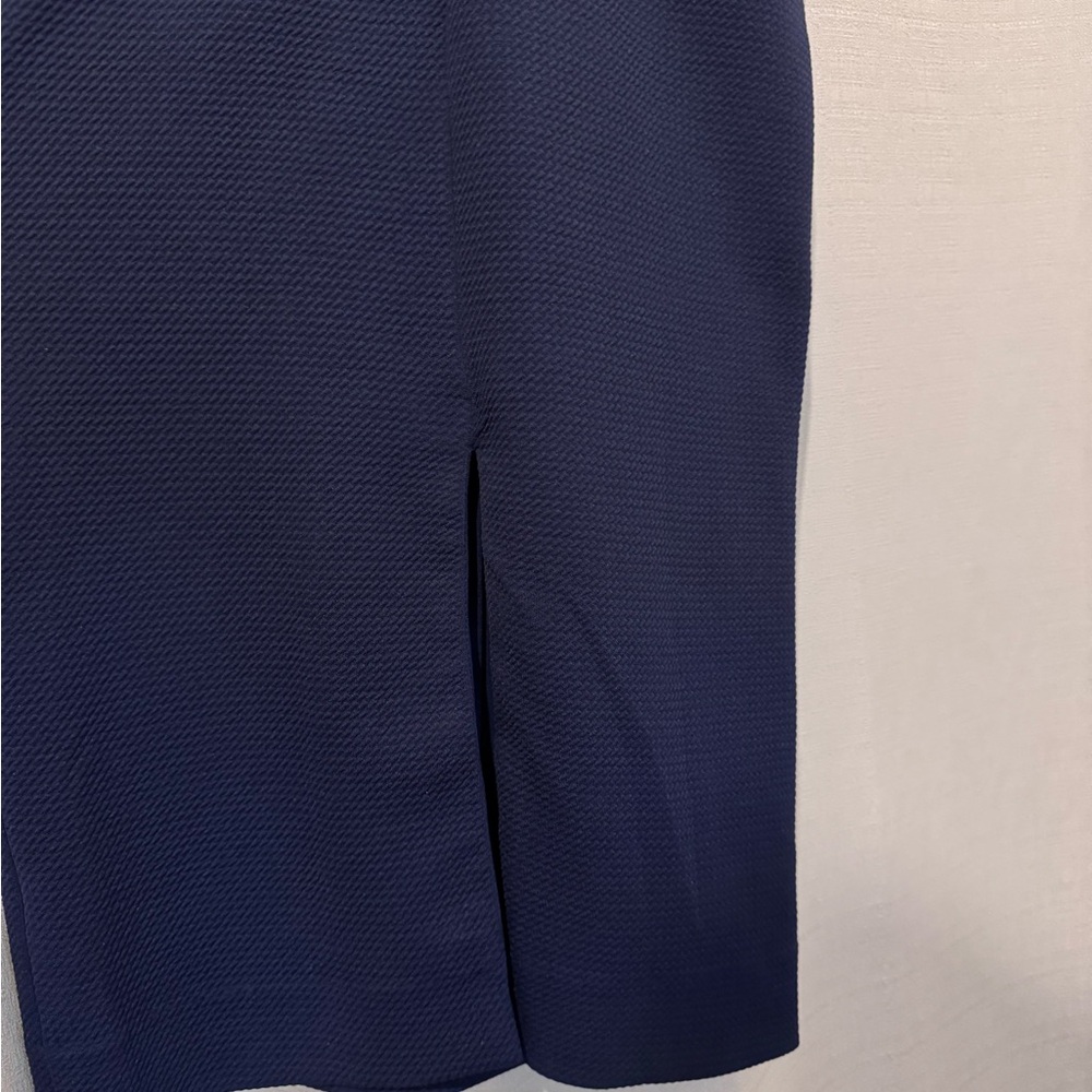 Dress the Population Navy Strappy Halter Midi Dress size small - Picture 7 of 9